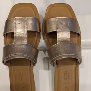 Toms rose goals flat sandals